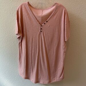 Knox Rose Top - Dusty Rose